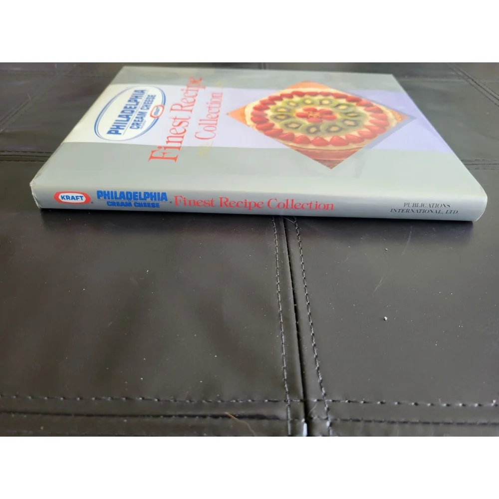 1992 Philadelphia Cream Cheese Finest Recipe Collection Cookbook - Vintage HC